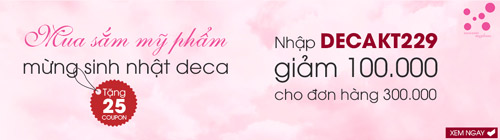 Đẹp hơn từng ngày với mỹ phẩm giảm tới 50% - 2