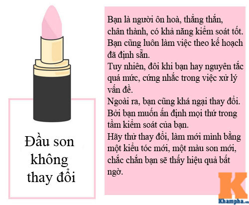 #039;Bắt bài#039; tính cách của nàng qua hình dáng đầu thỏi son - 2