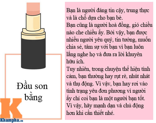 #039;Bắt bài#039; tính cách của nàng qua hình dáng đầu thỏi son - 3