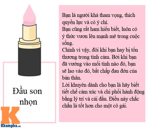 #039;Bắt bài#039; tính cách của nàng qua hình dáng đầu thỏi son - 7