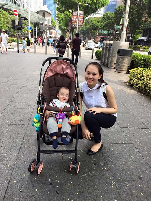 Ngọc Thạch hạnh phúc đón sinh nhật bên gia đình chồng - 8