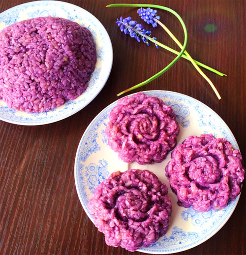 Thơm ngon xôi khoai lang tím - 5