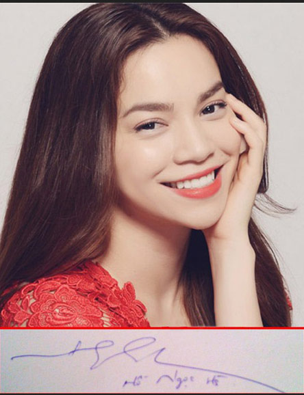 Chữ kí “bá đạo” của hàng loạt mỹ nhân Việt - 3