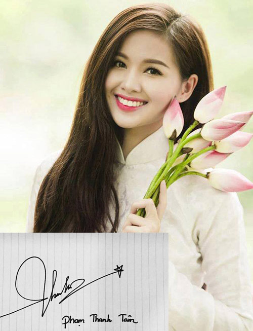 Chữ kí “bá đạo” của hàng loạt mỹ nhân Việt - 12