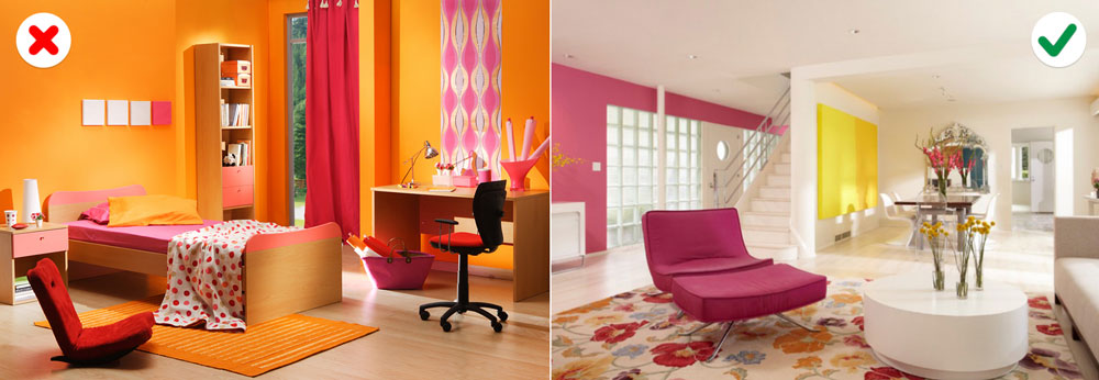 10 sai lầm về màu sắc khiến căn nhà trở nên xấu xí - 10