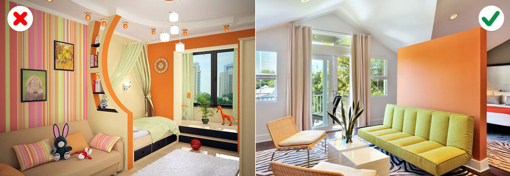 10 sai lầm về màu sắc khiến căn nhà trở nên xấu xí - 2
