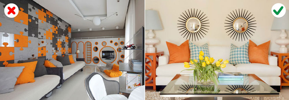 10 sai lầm về màu sắc khiến căn nhà trở nên xấu xí - 7