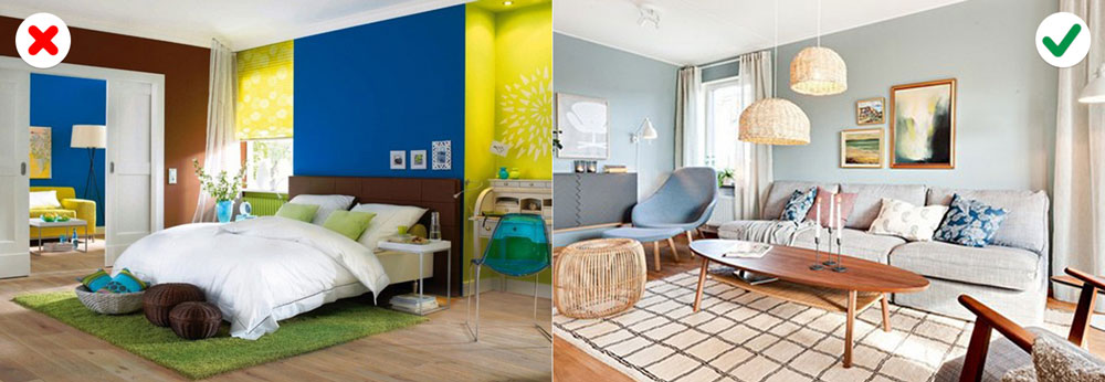 10 sai lầm về màu sắc khiến căn nhà trở nên xấu xí - 9