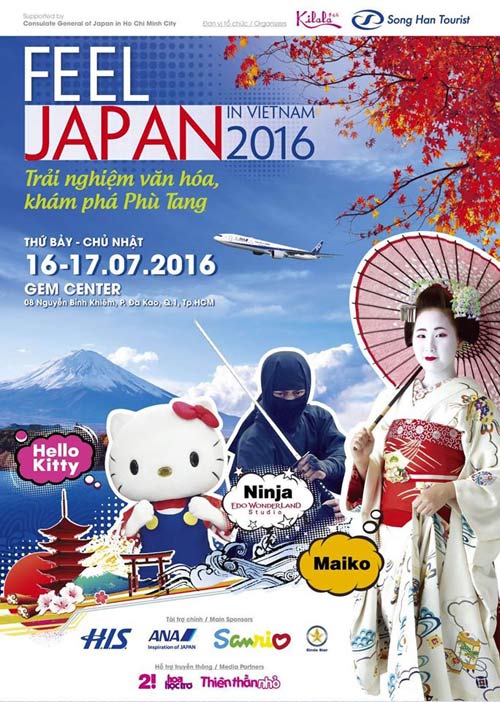 Cảm nhận và khám phá Nhật Bản tại lễ hội Feel Japan In Viet Nam 2016 - 1