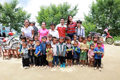 Hoa khôi Diệu Ngọc chuẩn bị xây trường cho trẻ em vùng cao - 9