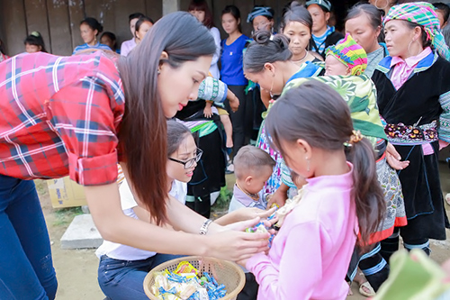 Hoa khôi Diệu Ngọc chuẩn bị xây trường cho trẻ em vùng cao - 4