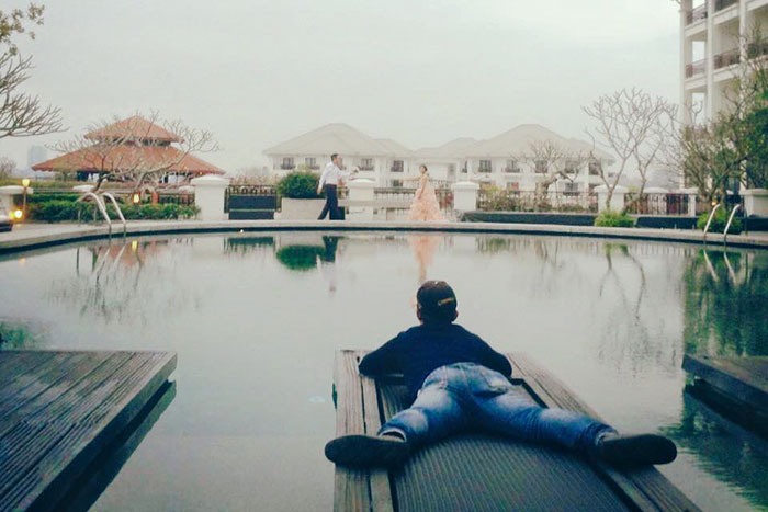 Lại chuyện hậu trường ảnh cưới, quot;thánhquot; cũng không nhịn được cười (P1) - 1