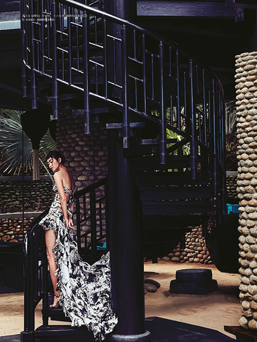 Mâu Thủy lên trang bìa tạp chí thời trang Macao - 8