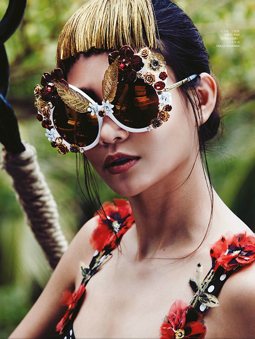 Mâu Thủy lên trang bìa tạp chí thời trang Macao - 4