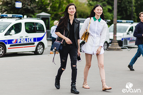 quot;Run rẩyquot; ngắm tín đồ thời trang đi xem show Chanel - 6