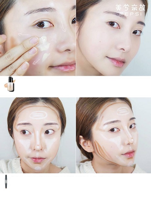 Xinh lung linh với vài mẹo trang điểm Hàn Quốc quot;dễ như ăn kẹoquot; - 5