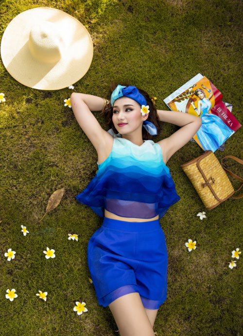 Lã Thanh Huyền đẹp xuất sắc với gam màu xanh thanh mát - 8