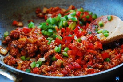 Đậu phụ sốt thịt cay kiểu Hàn trôi cơm vô cùng - 6