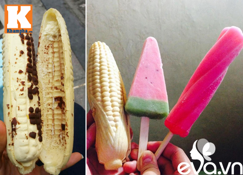 Độc đáo kem hoa quả lạ miệng, ngon mắt trên phố Hàng Mành - 14
