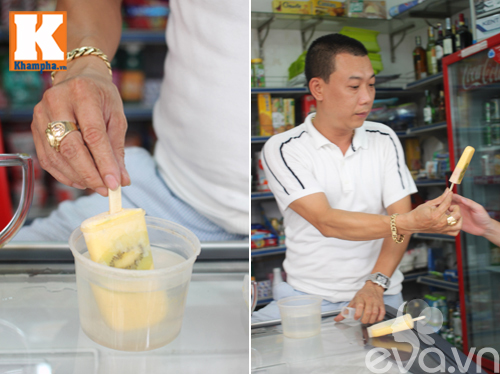 Độc đáo kem hoa quả lạ miệng, ngon mắt trên phố Hàng Mành - 6