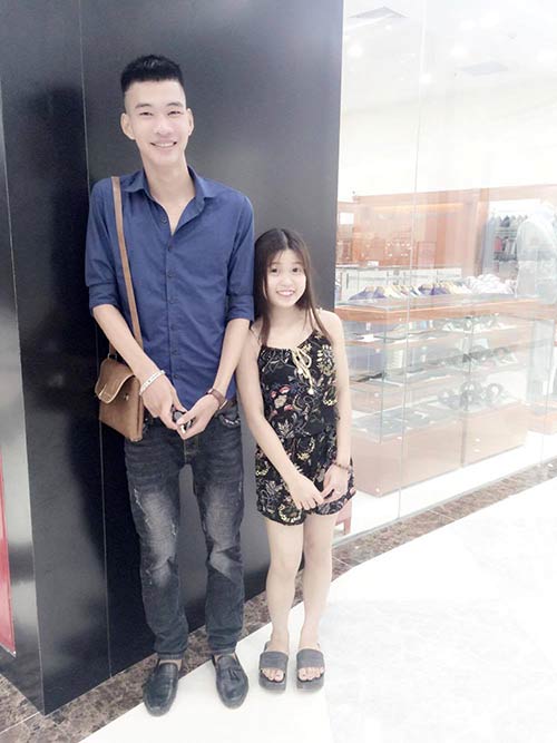 Sự thật về cặp đôi Thái Bình chàng 1m91 nàng 1m50 xôn xao dân mạng - 3