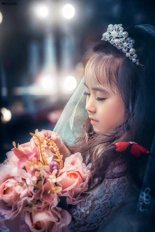 Vẻ xinh đẹp của bé gái Việt có nghìn người theo dõi trên facebook - 11