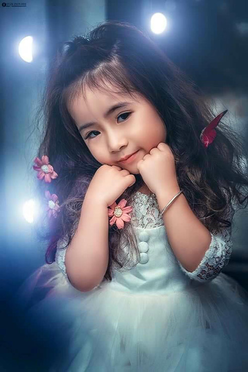 Vẻ xinh đẹp của bé gái Việt có nghìn người theo dõi trên facebook - 9