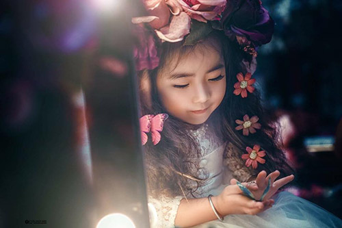 Vẻ xinh đẹp của bé gái Việt có nghìn người theo dõi trên facebook - 6