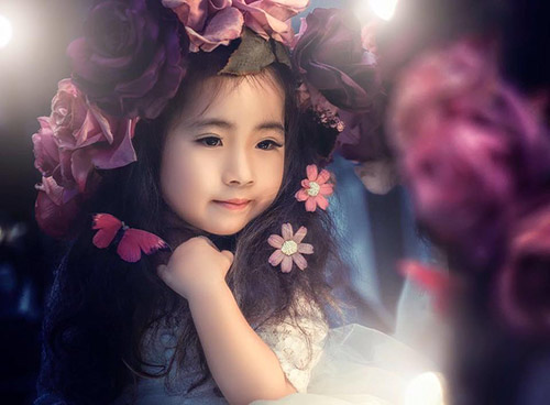 Vẻ xinh đẹp của bé gái Việt có nghìn người theo dõi trên facebook - 3