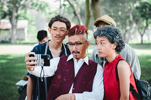 Thích thú với hình ảnh Mai Ngô trong clip vui về sinh viên của Karik - 4