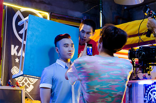 Thích thú với hình ảnh Mai Ngô trong clip vui về sinh viên của Karik - 2