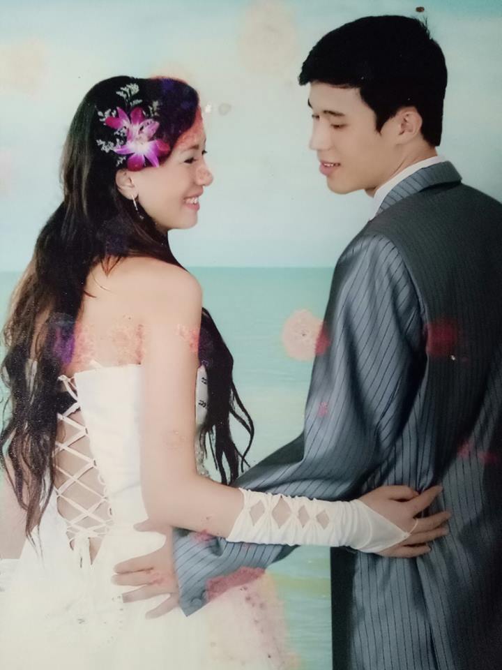 Cười nghiêng ngả với ảnh cưới quot;hai lúaquot; của hot mom 8x - 3