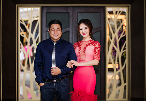 Á hậu Thụy Vân khoe ngực sexy bên Minh Tiệp - 10