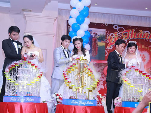 Đám cưới chung #039;độc nhất vô nhị#039; của 3 chị em ruột ở Vũng Tàu - 3