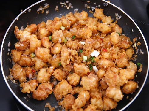 Sụn gà rang muối tiêu thơm ngon, giòn sần sật - 7