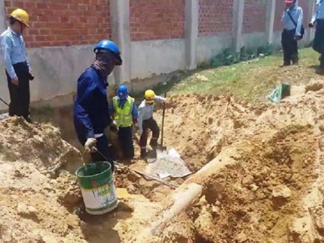 Lại phát hiện Formosa xả ngầm trái phép trên đất liền - 1