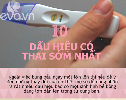10 dấu hiệu có thai sớm nhất phụ nữ thường bỏ qua - 1