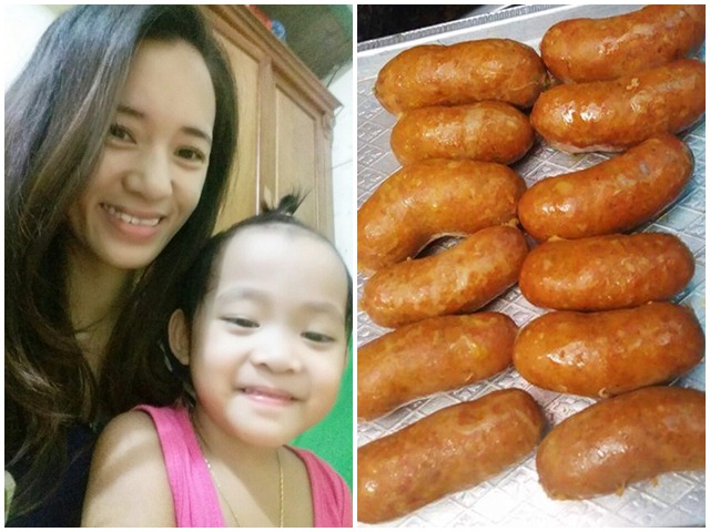 Nữ bác sĩ chia sẻ công thức làm xúc xích thơm ngon hơn ngoài hàng