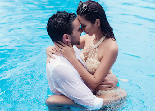 Hà Anh tung ảnh cưới vừa ngọt ngào, vừa sexy trên biển - 13