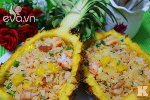 Cơm chiên dứa kiểu Thái độc đáo mà ngon - 6