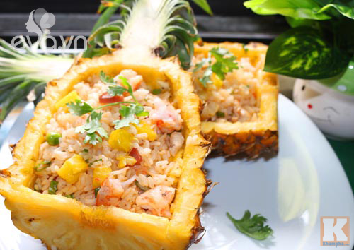 Cơm chiên dứa kiểu Thái độc đáo mà ngon - 5