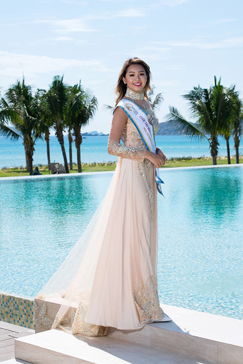 Thí sinh Việt kiều gây chú ý tại cuộc thi HH Bản sắc Việt - 6