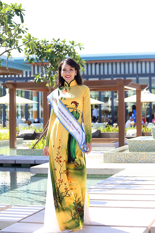 Thí sinh Việt kiều gây chú ý tại cuộc thi HH Bản sắc Việt - 14