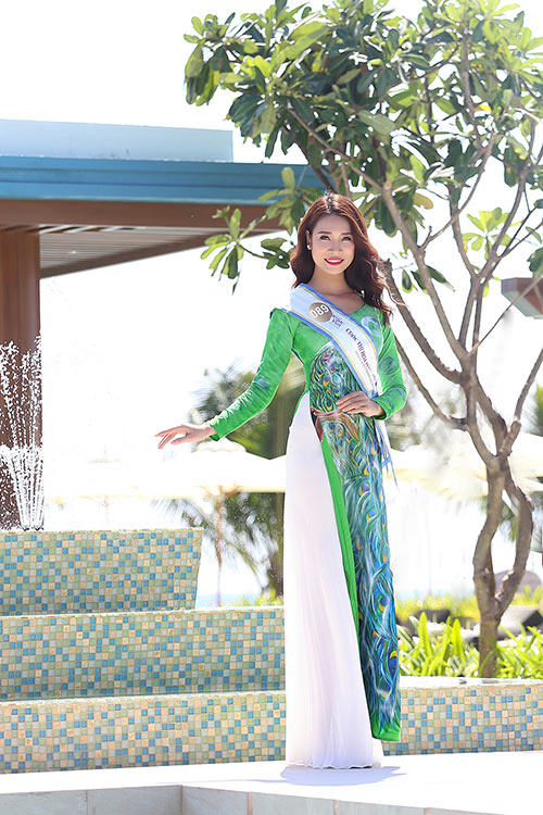 Thí sinh Việt kiều gây chú ý tại cuộc thi HH Bản sắc Việt - 15