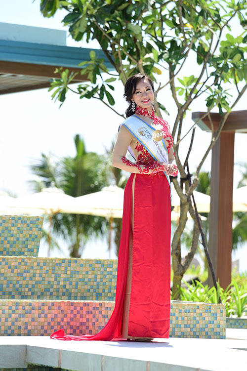 Thí sinh Việt kiều gây chú ý tại cuộc thi HH Bản sắc Việt - 10