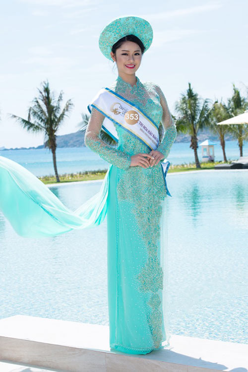 Thí sinh Việt kiều gây chú ý tại cuộc thi HH Bản sắc Việt - 11