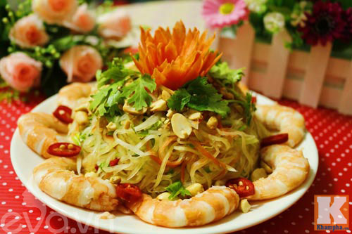 Những món nộm, gỏi tôm siêu ngon, thanh mát - 1