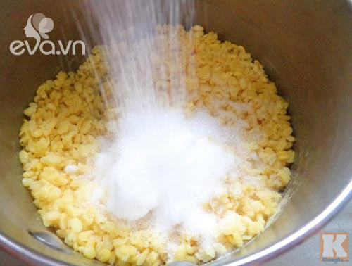 Điệu đà với xôi hoa vị lá cẩm đậu xanh vừa ngon vừa đẹp - 6