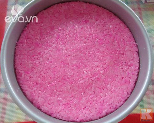 Điệu đà với xôi hoa vị lá cẩm đậu xanh vừa ngon vừa đẹp - 5