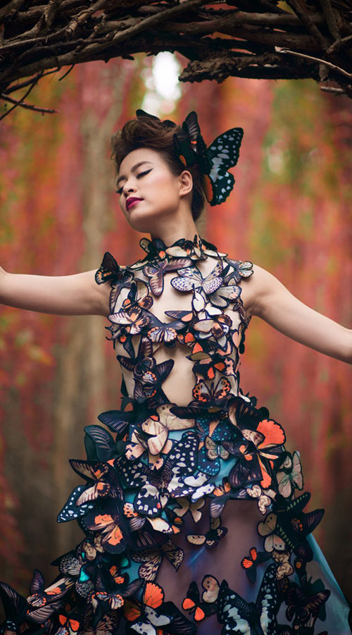 Bất ngờ với hình ảnh kín đáo của Hoàng Thùy Linh ở Ninh Bình - 4